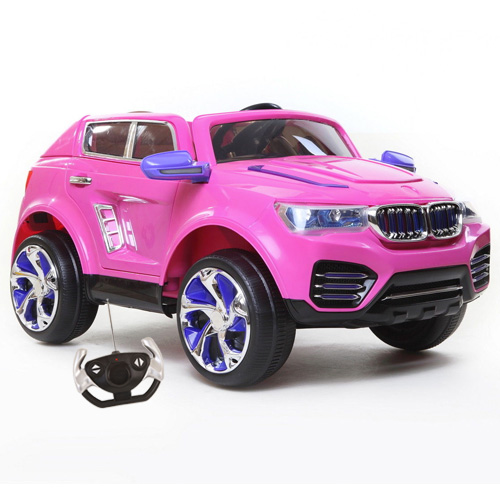 girls pink electric car