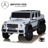 24v Official White 6x6 Mercedes Kids Ride On SUV with Remote