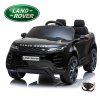 Black 12V Official 2 Seat Range Rover Evoque Compact Ride On Car