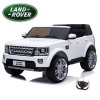 Licensed Two Seat Kids White 12v Land Rover Discovery Jeep