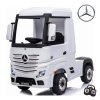 Mercedes Actros White Truck 24V Kids Ride on Lorry