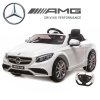 Limited Edition White Licensed Mercedes S63 Kids 12v Car