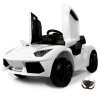 Kids Lambo Style Electric 12v Roadster Hypercar with Doors