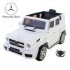 White Licensed Full Door 12v Mercedes G63 Luxury Kids Jeep