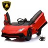 Red Licensed Lamborghini SVj 12v Aventador Kids Electric Car