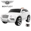 Official White Bentley Bentayga 12v Kids Jeep with Remote