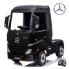 Licensed Black Mercedes Actros 24v Ride On Kids Lorry